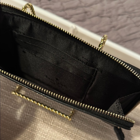 Kate Spade Black Pebbled Leather Wristlet - Picture 5 of 9